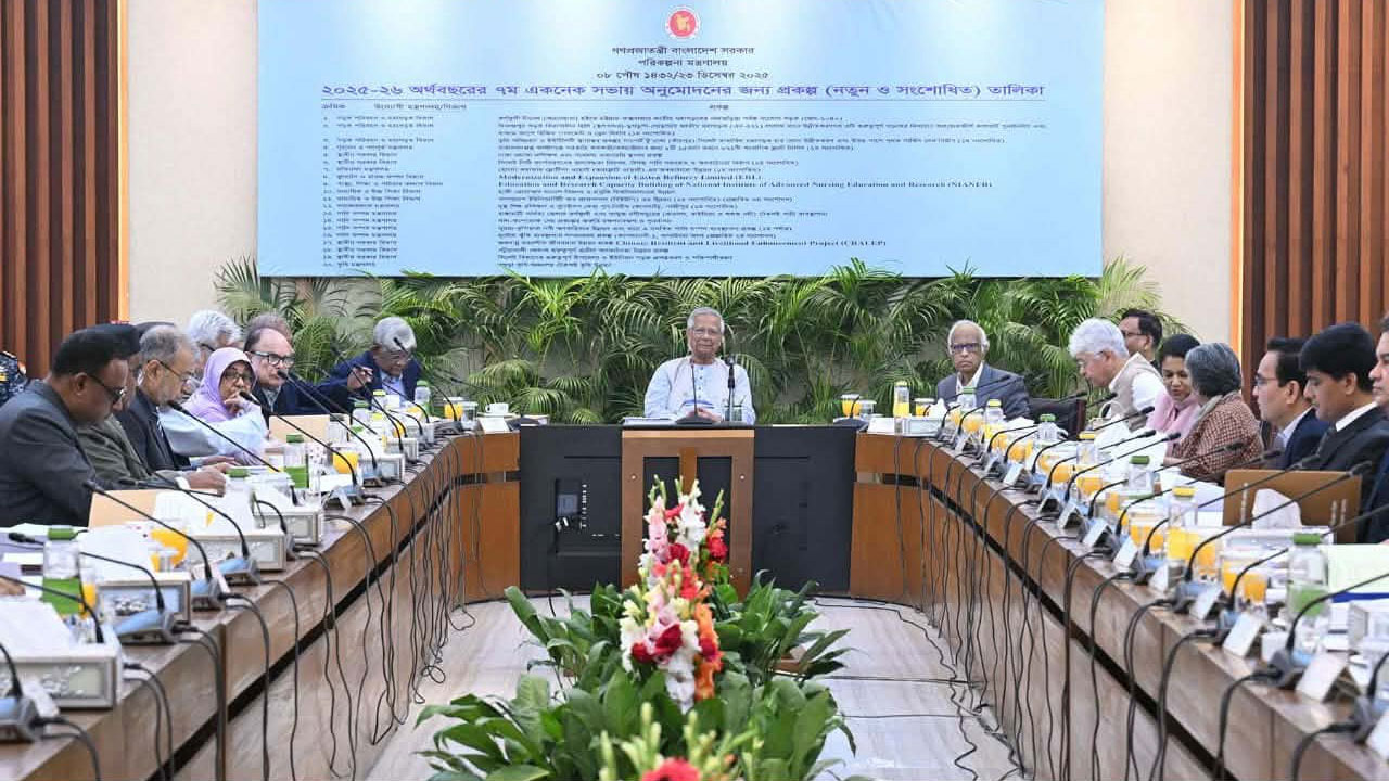 একনেকে ৪৬ হাজার ৪১৯ কোটি টাকার ২২ প্রকল্প অনুমোদন